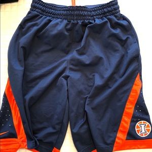 Men’s Nike Elite Illinois Basketball Shorts
